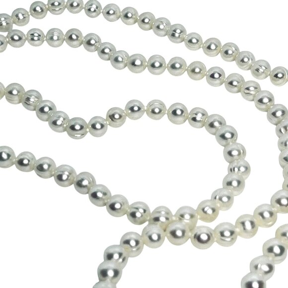 Honora Single Strand Freshwater Baroque Pearl Necklace W/ Sterling Silver Clasp - Picture 4 of 5